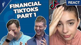 Financial Advisors React to Money Advice on TikTok Part 1 [upl. by Estell]