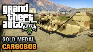 GTA 5  Mission 31  Cargobob 100 Gold Medal Walkthrough [upl. by Ranice]