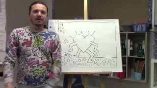 Keith Haring  How to Draw Like Keith Haring [upl. by Abigail]