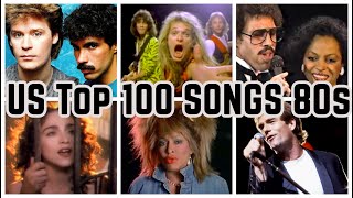 US Billboard Top 100 Songs of the 80s [upl. by Kcirde186]