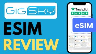 Gigsky Esim  ESIM REVIEW 2025 [upl. by Lleunamme]