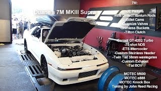 Insane 1000 RWHP 7M GT4202 MKIII Supra Turbo on the dyno [upl. by Eiclehc813]