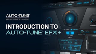 Tutorial Introduction to AutoTune EFX [upl. by Aivatnohs]