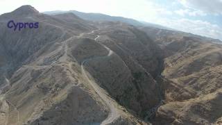 11 Road from Jericho to Jerusalem from the Air  דרך יריחו  ירושליים [upl. by Einahpets]