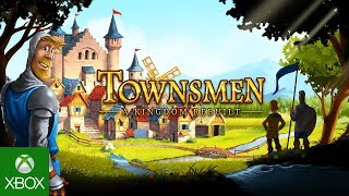 Townsmen  A Kingdom Rebuilt  Launch Trailer [upl. by Ala]