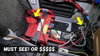 WHICH BATTERY TERMINAL TO DISCONNECT AND CONNECT FIRST ON BMW [upl. by Annoek]