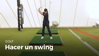 Aprende a hacer un swing  Golf [upl. by Emlynne]