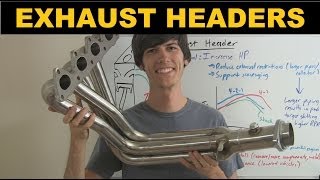 Exhaust Header  Explained [upl. by Naujyt]