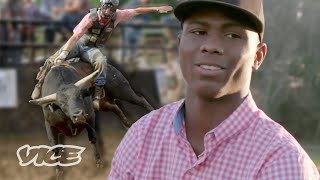 Being a Black Bull Rider in a Majority White Sport [upl. by Cinimmod667]