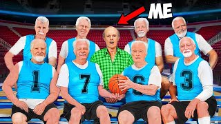 I Joined a Elderly Basketball League [upl. by Ahtreb]