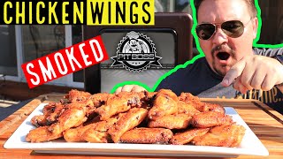 How to Smoke Chicken Wings  Pit Boss Vertical Smoker [upl. by Rourke478]